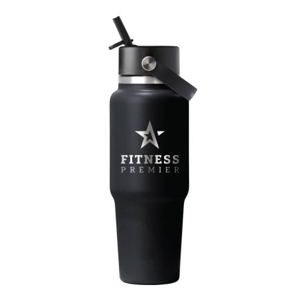 Hydro Flask Travel Bottle With Flex Straw Cap 32oz